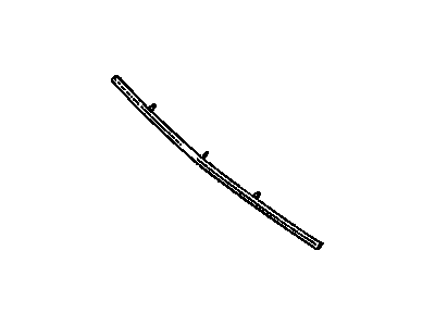 Oldsmobile 88963104 Outer Molding