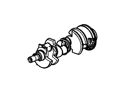 Chevy Silverado 1500 Crankshaft - 12588615