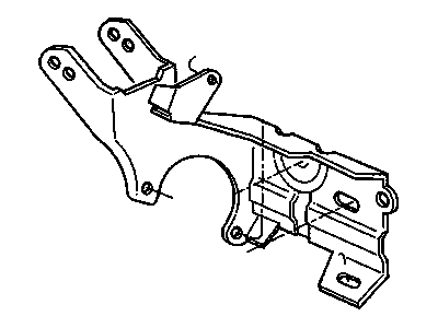 Pontiac Engine Mount Bracket - 25527062