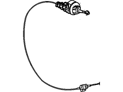 Pontiac 22605203 CABLE,AUTOMATIC TRANSMISSION PARKING LOCK(WITH BTSI SOLENOID)(W/BTSI SOLENOID)