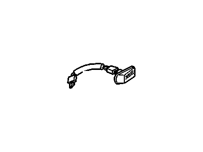 Pontiac 16516916 LAMP,AUXILIARY SIDE FRONT TURN SIGNAL