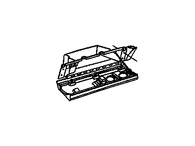 Chevy 22555703 Glove Box