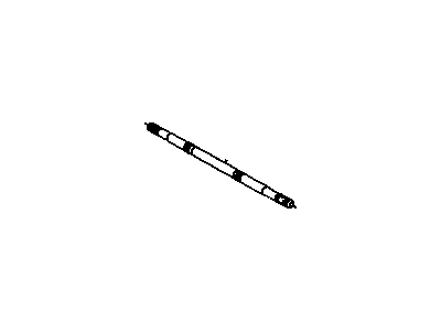 Oldsmobile Cutlass Calais Axle Shaft - 7845152