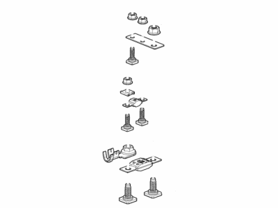 Chevy 84669070 BLOCK KIT,BATTERY DISTRIBUTION ENGINE COMPARTMENT FUSE(SEE GROUP 02 "BLOCK KIT/BATTERY DISTRIBUTION (9L7)" FOR DETAILED ILLUSTRATED VIEW)