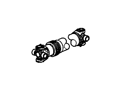 GM 15017389 Shaft, Propeller, Rear