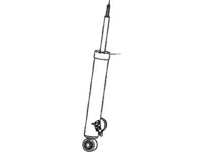 Buick 13329507 ABSORBER,REAR SHOCK(FOR RH AND LH)(*KIT1)(CODE AAHN,AAHP)