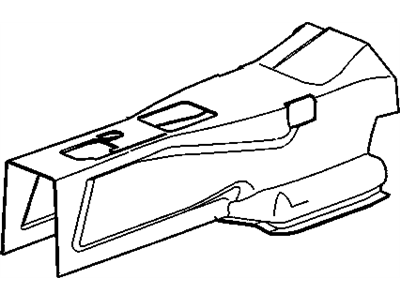 Pontiac 20818473 CARPET,FLOOR PANEL TUNNEL(EBONY)(DEALER WILL NEED TO ORDER 2 RIVETS 10212112)(REFER TO SERVICE PROCEDURE FOR INSTALLATION INSTRUCTION)
