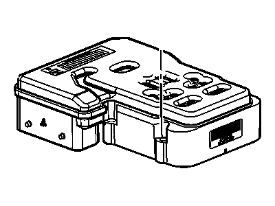 GMC ABS Control Module - 19368155