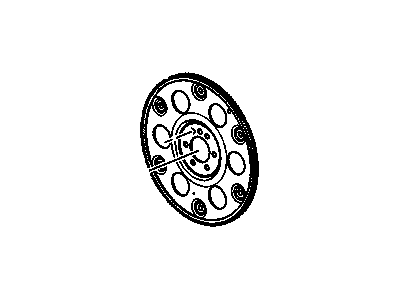 GM 12574404 Flywheel, Engine Crankshaft