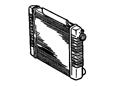Pontiac J2000 Sunbird Radiator - 52481577