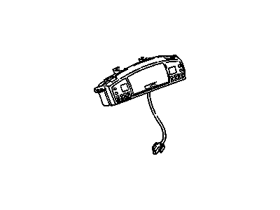 Cadillac DeVille Speedometer - 16258486