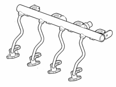 2018 Chevy Volt Fuel Rail - 12644440
