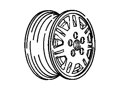 1992 Chevy Lumina Spare Wheel - 12505824