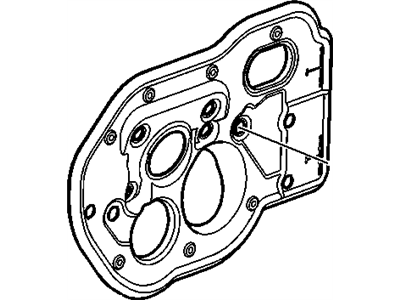 GM 25732428 Barrier, Brake Pedal