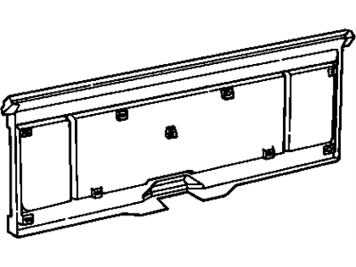 GM 22566691 Inner Panel, Bottom Top