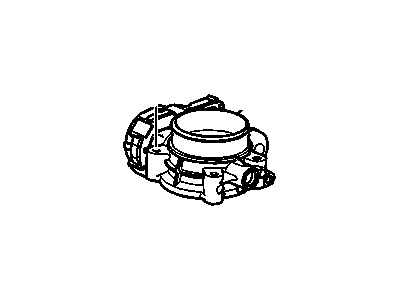 Chevy 12629992 Throttle Body