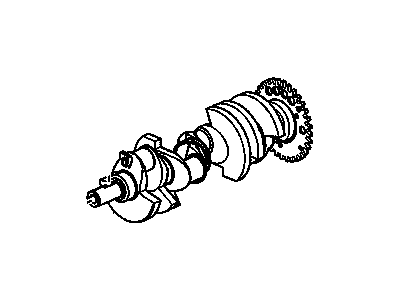 2005 Chevy Express 2500 Crankshaft - 12707366