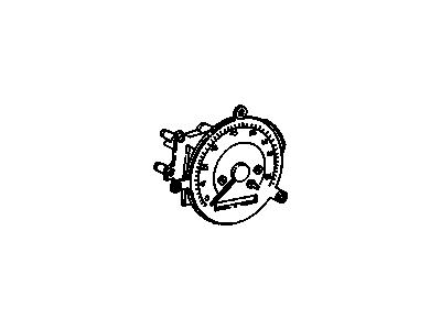 GMC S15 Jimmy Speedometer - 25078499