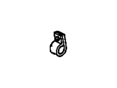 GMC 15604964 CLIP,AUXILIARY A/C EVAPORATOR TUBE(BLACK)(P-CLIP)(6.672)