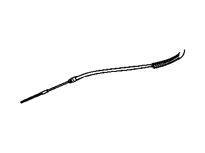 2014 Buick Enclave Parking Brake Cable - 23475049