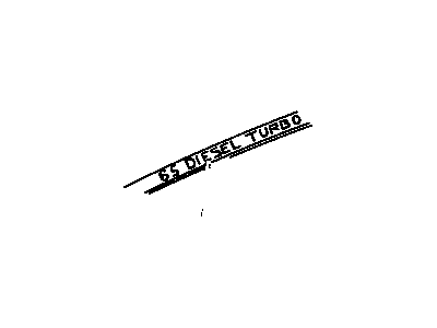 GMC 15681978 Decal
