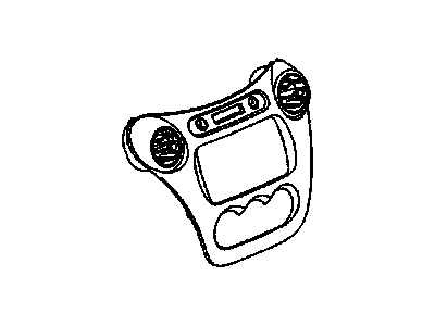 GM 15807625 Plate, Instrument Panel Trim