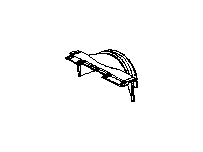 Pontiac Fan Shroud - 25506411