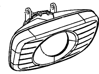 Cadillac Fog Light - 15034837