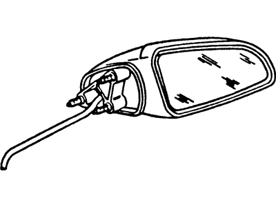 Oldsmobile Regency Side View Mirrors - 25551197