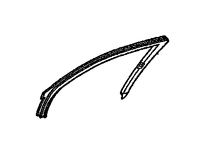 Cadillac 25639156 Window Molding