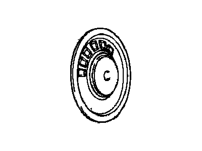 1987 Chevy Corsica Wheel Cover - 14078519