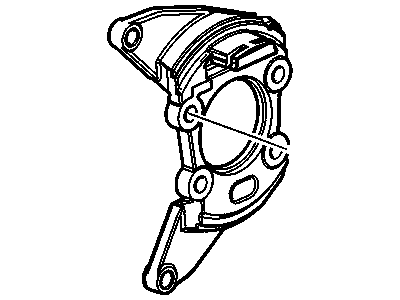 GM 84786071 Plate, Brake Flange/Backing, Rear