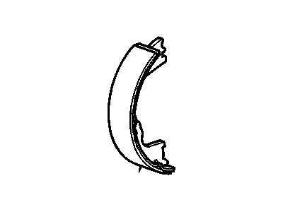 GMC Parking Brake Shoe - 84786070