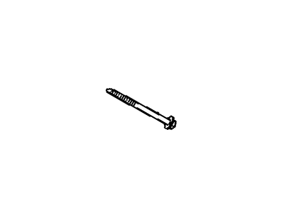 Pontiac 11609581 BOLT,DRIVETRAIN & FRONT SUSPENSION FRAME(FRONT CRADLE TO BODY BOLT)(M14X2X195)(8.900)