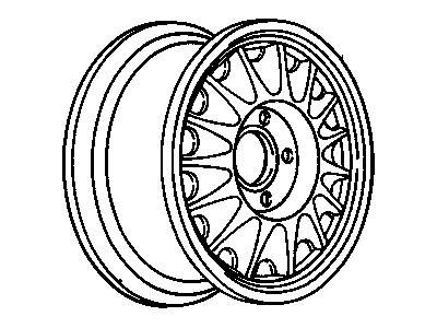 Oldsmobile Custom Cruiser Spare Wheel - 9592361