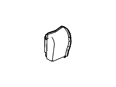 GM 15996853 Plenum Panel Extension, Driver Side