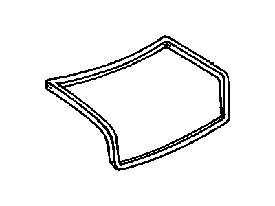 1999 Cadillac DeVille Weather Strip - 3546352