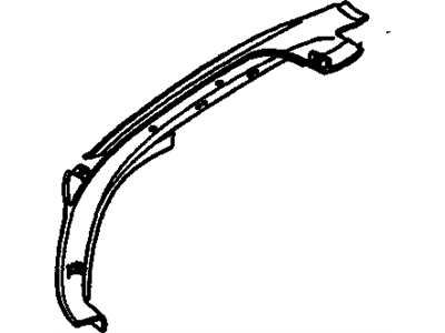 GM 10215165 Pillar Trim, Driver Side