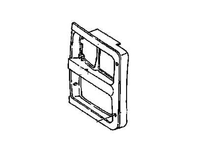GMC 15685966 Headlamp Assembly Bezel