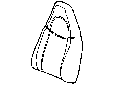 GM 19331420 Cover, Seat Back Cushion, Passenger Side