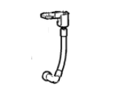 Chevy 12639312 HOSE,FUEL FEED(INCLUDES 6,7)(RH SIDE OF PUMP, W/ BANJO FITTING)