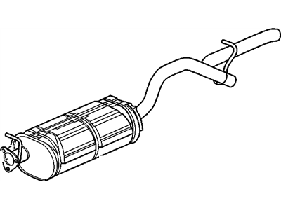 GMC Safari Muffler - 15756877