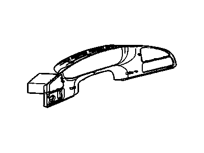 Oldsmobile 22651283 Cluster Trim