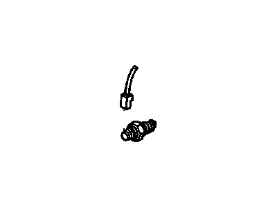 Pontiac Coolant Temperature Sensor - 25037175