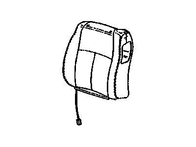 Oldsmobile 88949203 Seat Back Cover
