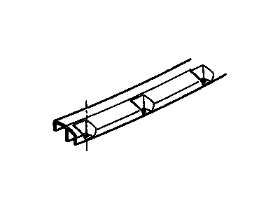 Pontiac 22532612 Bumper Cover Support