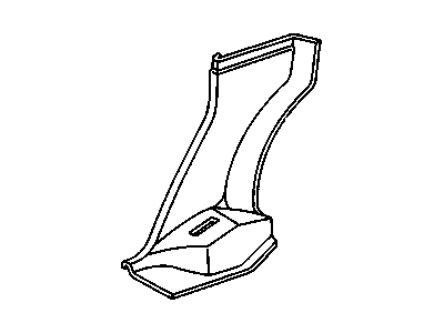 Buick 10107190 Lower Quarter Trim
