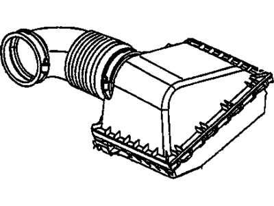 Cadillac DeVille Air Filter Box - 25168620