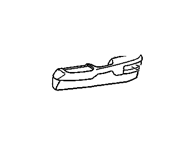 1999 Cadillac DeVille Door Armrest - 12373280
