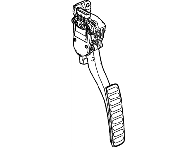 Chevy 92238396 Pedal Travel Sensor